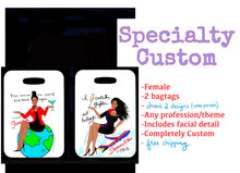 Load image into Gallery viewer, Specialty Custom- 2 Tags with 2 designs
