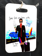 Load image into Gallery viewer, ‘’CUSTOM’’ Bagtag - Some girls are born with...
