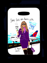 Load image into Gallery viewer, ‘’CUSTOM’’ Bagtag - Some girls are born with...

