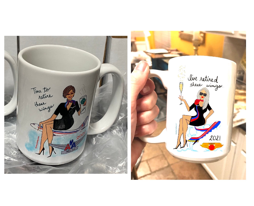 ‘’CUSTOM’’ Retirement Mug