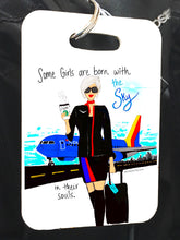 Load image into Gallery viewer, ‘’CUSTOM’’ Bagtag - Some girls are born with...
