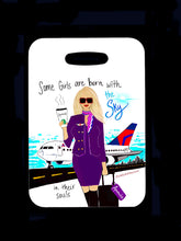 Load image into Gallery viewer, ‘’CUSTOM’’ Bagtag - Some girls are born with...
