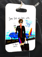 Load image into Gallery viewer, ‘’CUSTOM’’ Bagtag - Some girls are born with...

