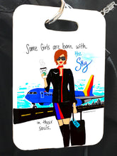 Load image into Gallery viewer, ‘’CUSTOM’’ Bagtag - Some girls are born with...
