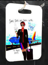 Load image into Gallery viewer, ‘’CUSTOM’’ Bagtag - Some girls are born with...
