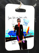 Load image into Gallery viewer, ‘’CUSTOM’’ Bagtag - Some girls are born with...
