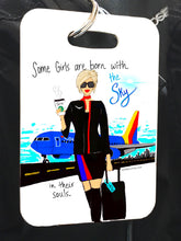 Load image into Gallery viewer, ‘’CUSTOM’’ Bagtag - Some girls are born with...
