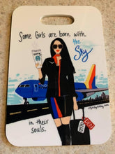 Load image into Gallery viewer, ‘’CUSTOM’’ Bagtag - Some girls are born with...

