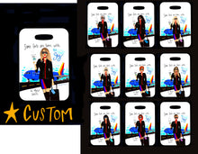 Load image into Gallery viewer, ‘’CUSTOM’’ Bagtag - Some girls are born with...

